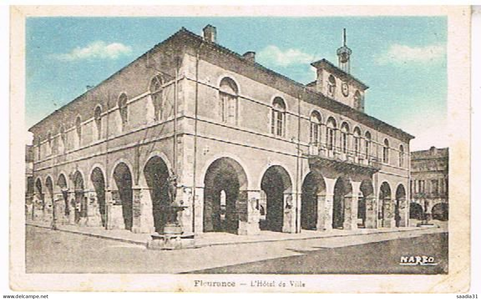 32  FLEURANCE HOTEL DE VILLE   1943 - Fleurance