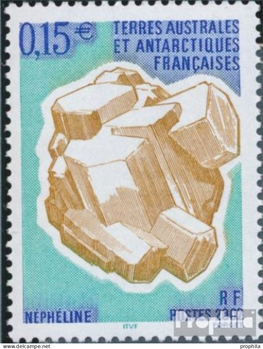 Französ. Gebiete Antarktis 479 (kompl.Ausg.) Postfrisch 2002 Mineralien - Unused Stamps