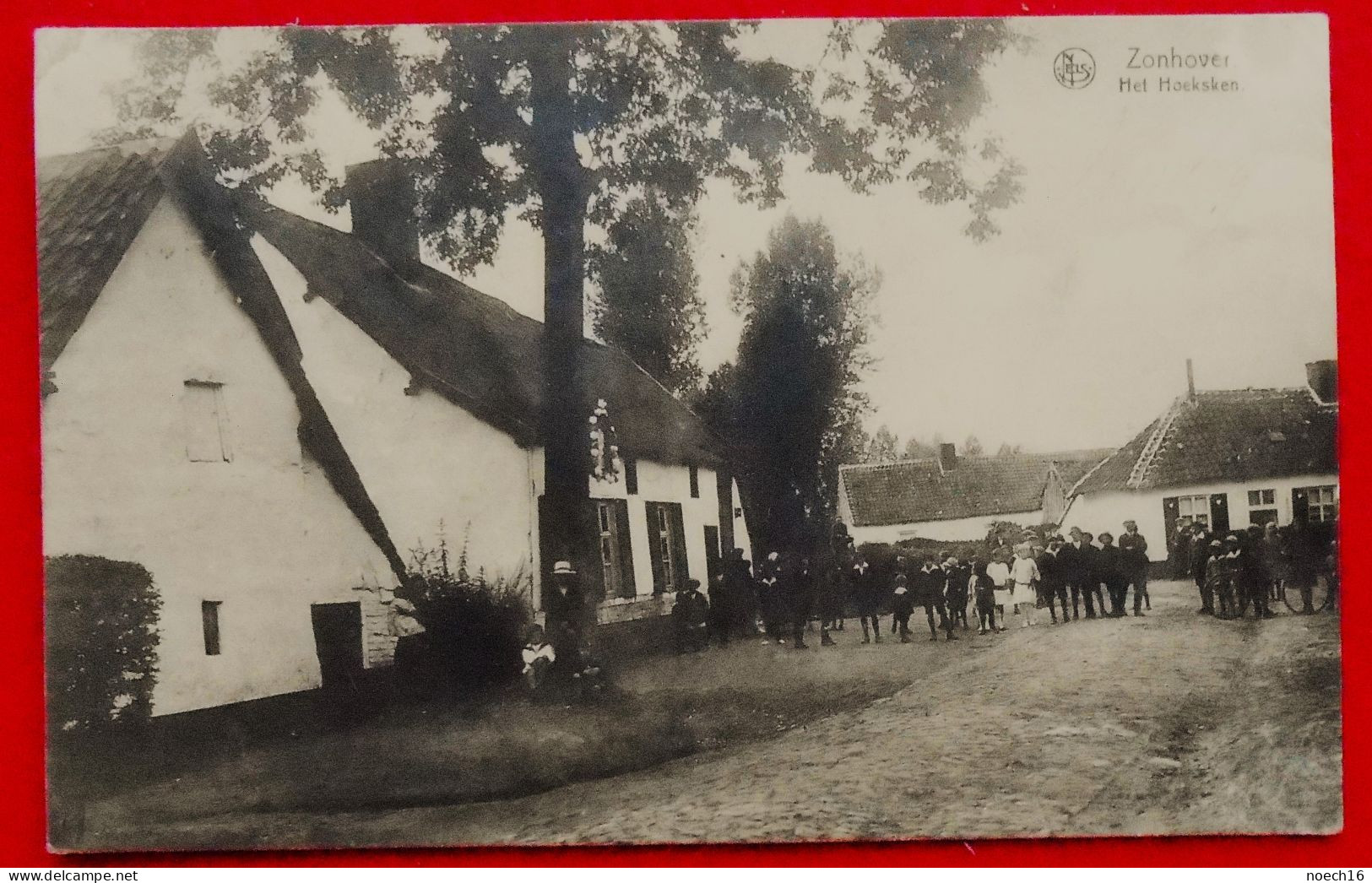 CPA Zonhoven 1927 Het Hoeksken - Zonhoven