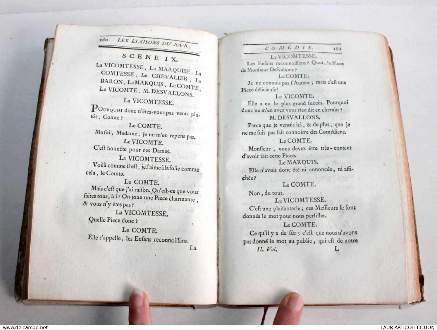 RARE THEATRE DU PRINCE CLENERSOW RUSSE, TRAD. EN FRANCOIS Par DE BLENING 1771 EO / ANCIEN LIVRE XVIIIe SIECLE (1803.198) - 1701-1800