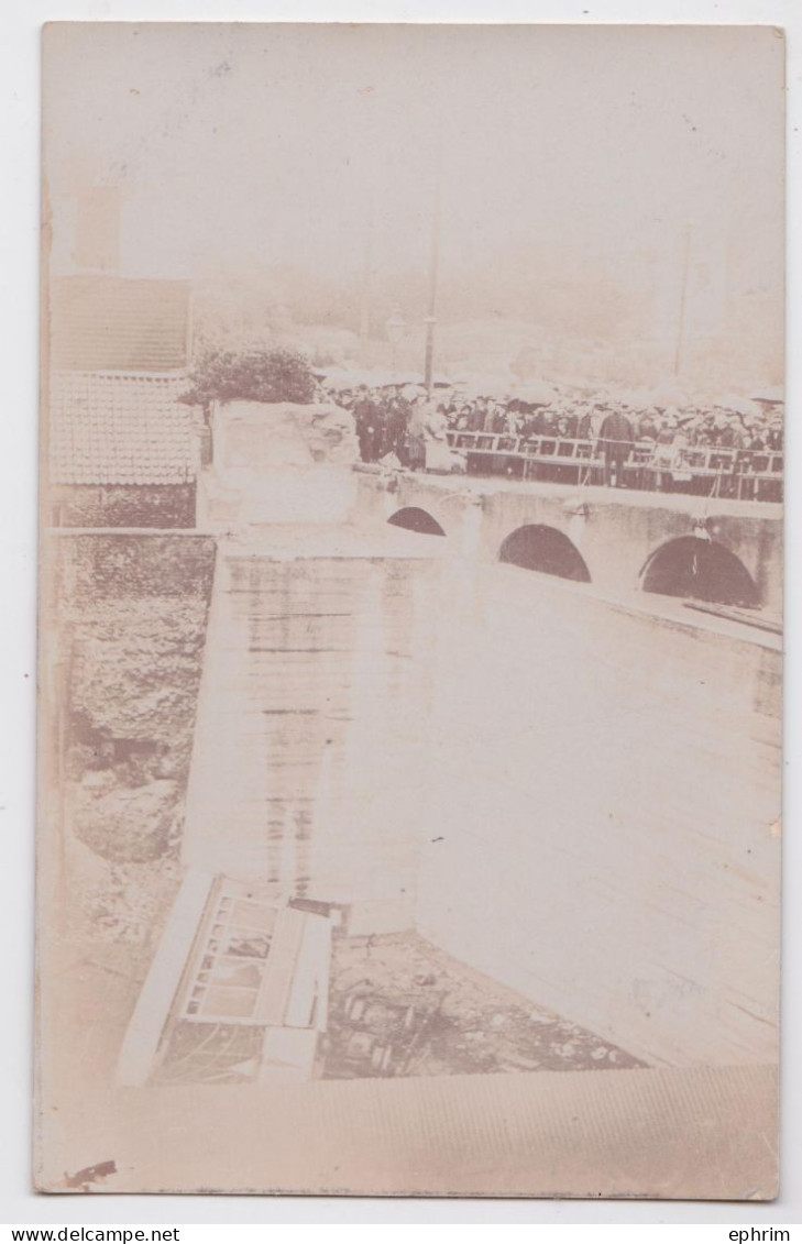 Ramsgate Kent Tram Railway Bridge Accident Photo Postcard Accident Ferroviaire Tramway - Ramsgate