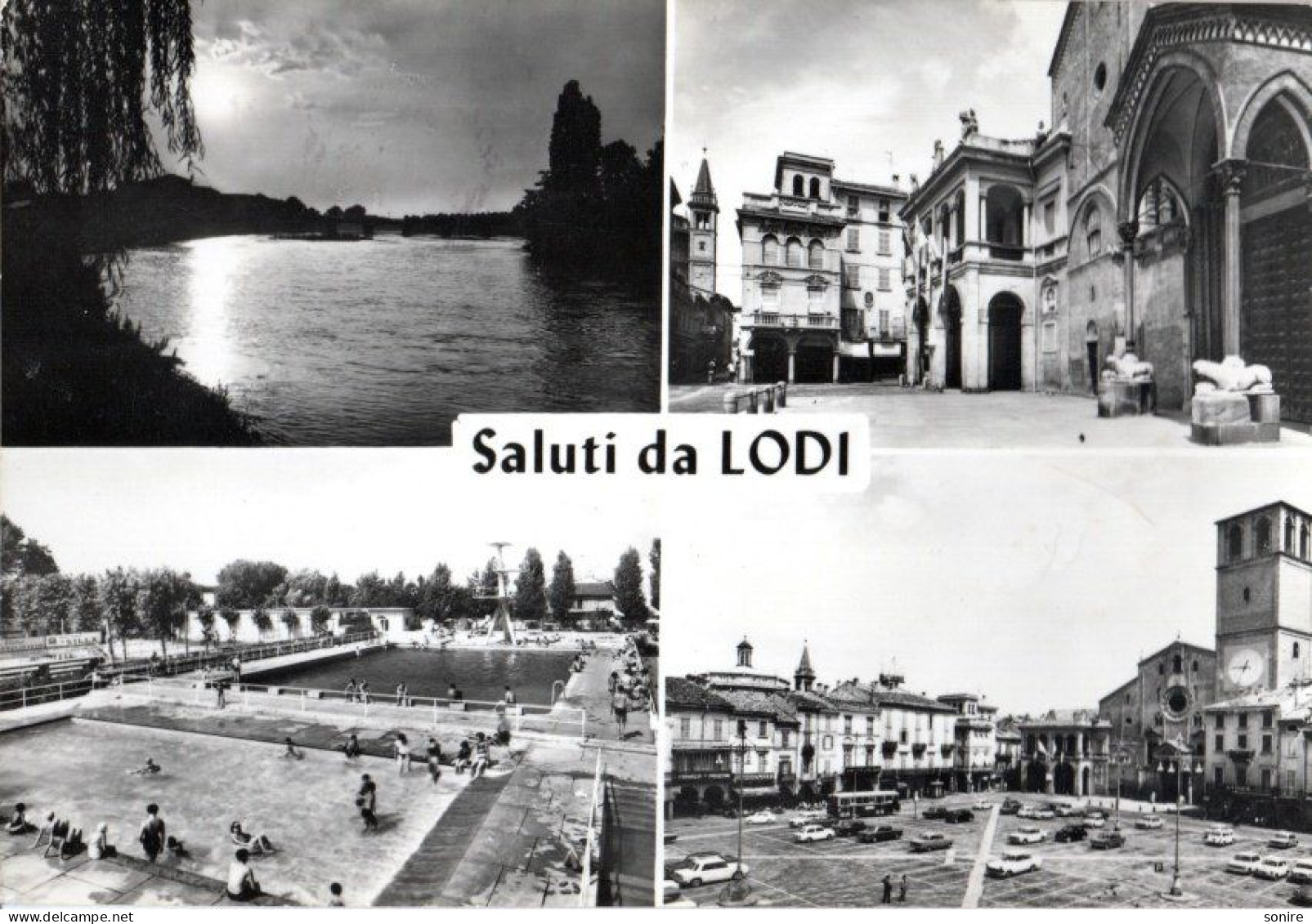 SALUTI DA LODI (MILANO) VEDUTINE - VG FG - C0322 - Lodi