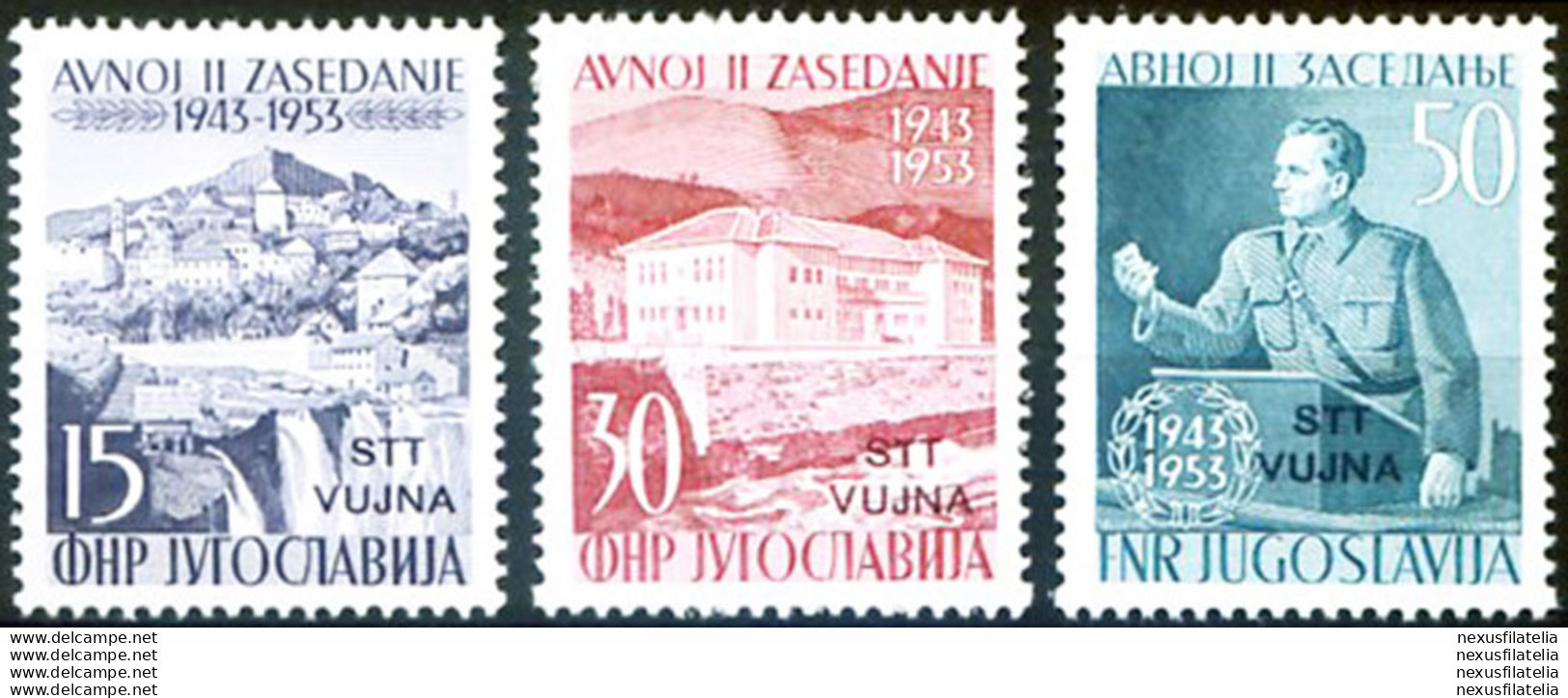 Zona B. Parlamento Di Avnoj 1953. - Other & Unclassified