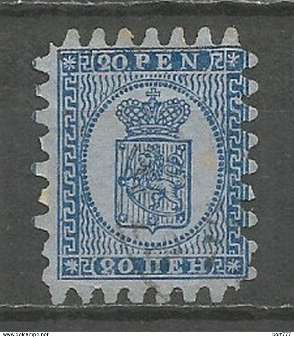 Finland Russia 1866 Used Stamp - Usados