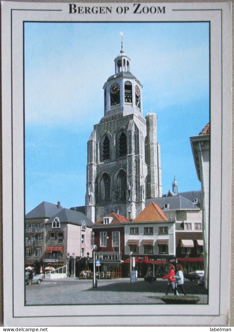 HOLLAND NETHERLAND BRABANT BERGEN OP ZOOM TOWN CENTER POSTCARD CARTOLINA ANSICHTSKARTE CARTE POSTALE POSTKARTE CARD - Bergen Op Zoom