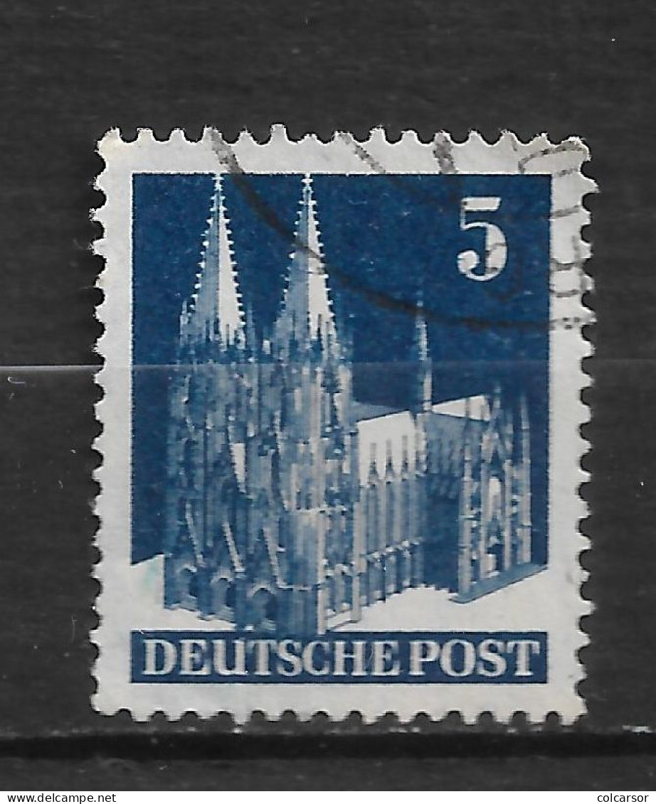 ALLEMAGNE   BIZONE  N° 43 " COLOGNE " - Oblitérés