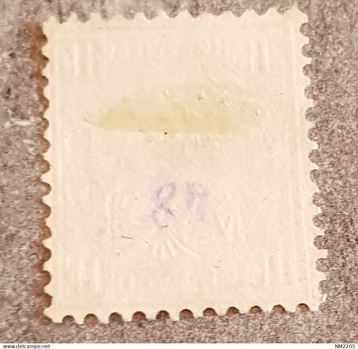 HELVETIA -SWITZERLAND   1881 - FIBER PAPER VAL 1 F USED - Oblitérés