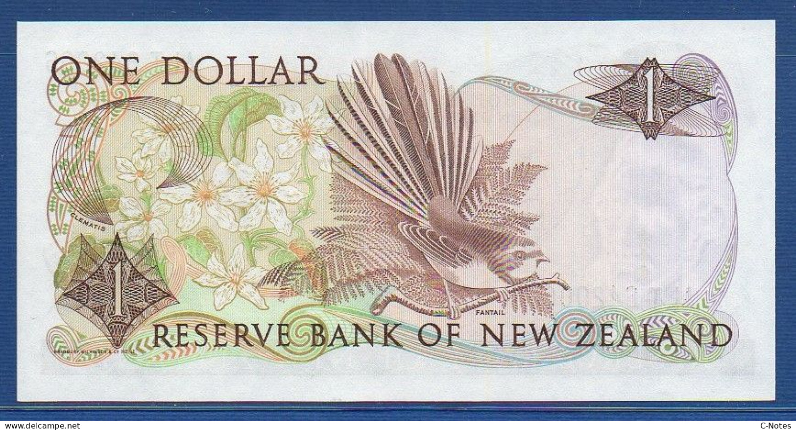 NEW ZEALAND  - P.169b – 1 Dollar ND (1981 - 1992) UNC, S/n ALT 642006 - New Zealand