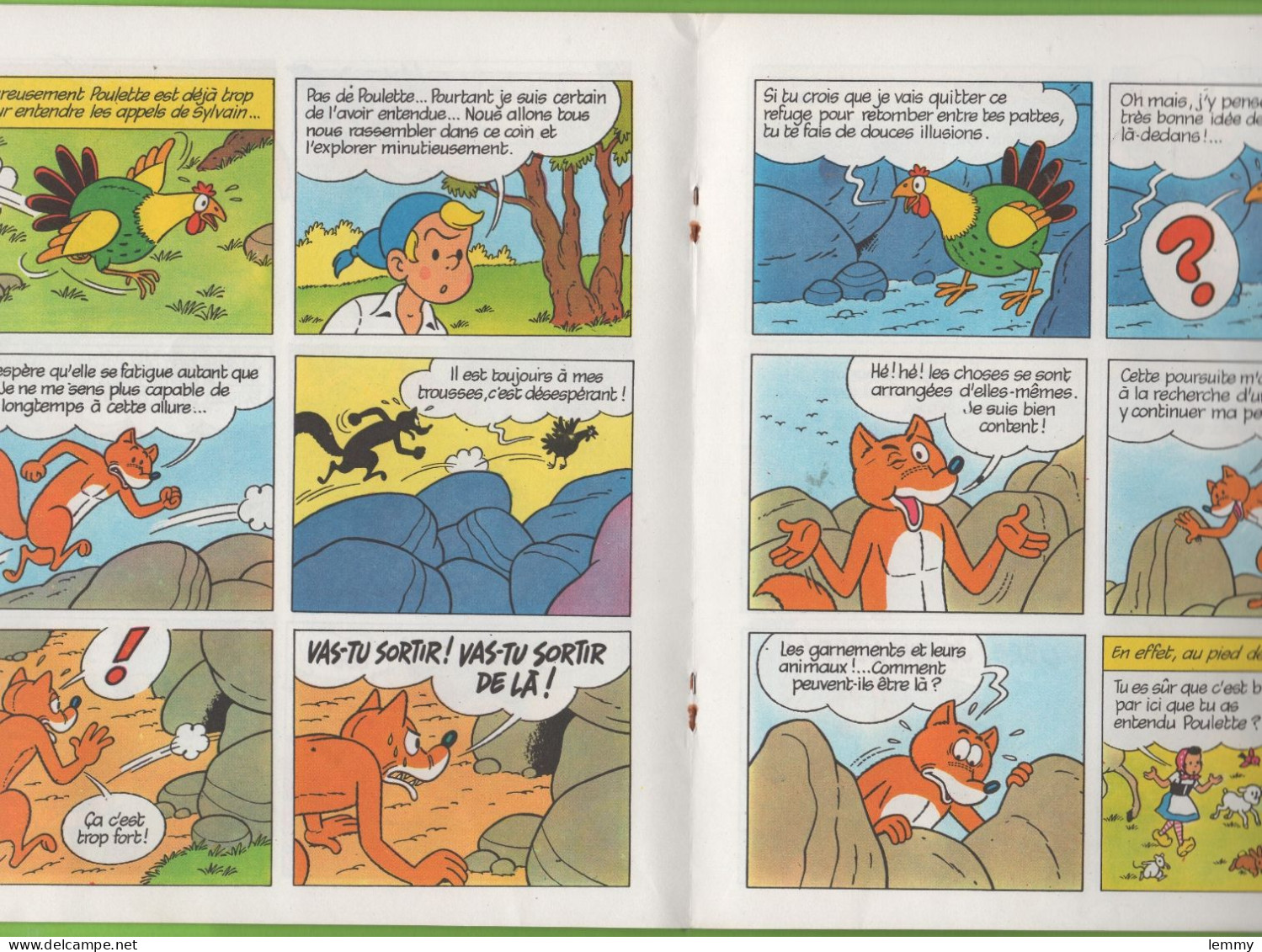 BD - LES AVENTURES DE SYLVAIN Et SYLVETTE - LA POULE AUX OEUFS D'OR - N° 43 - 1971 - Sylvain Et Sylvette