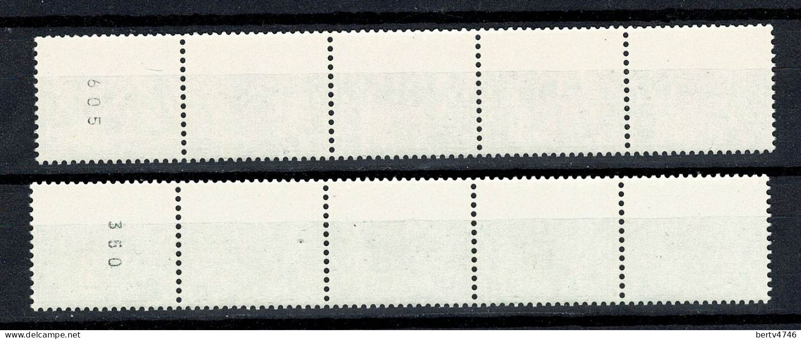 Belg. 1982  R 74**, 78** MNH (2 Scans) - Coil Stamps