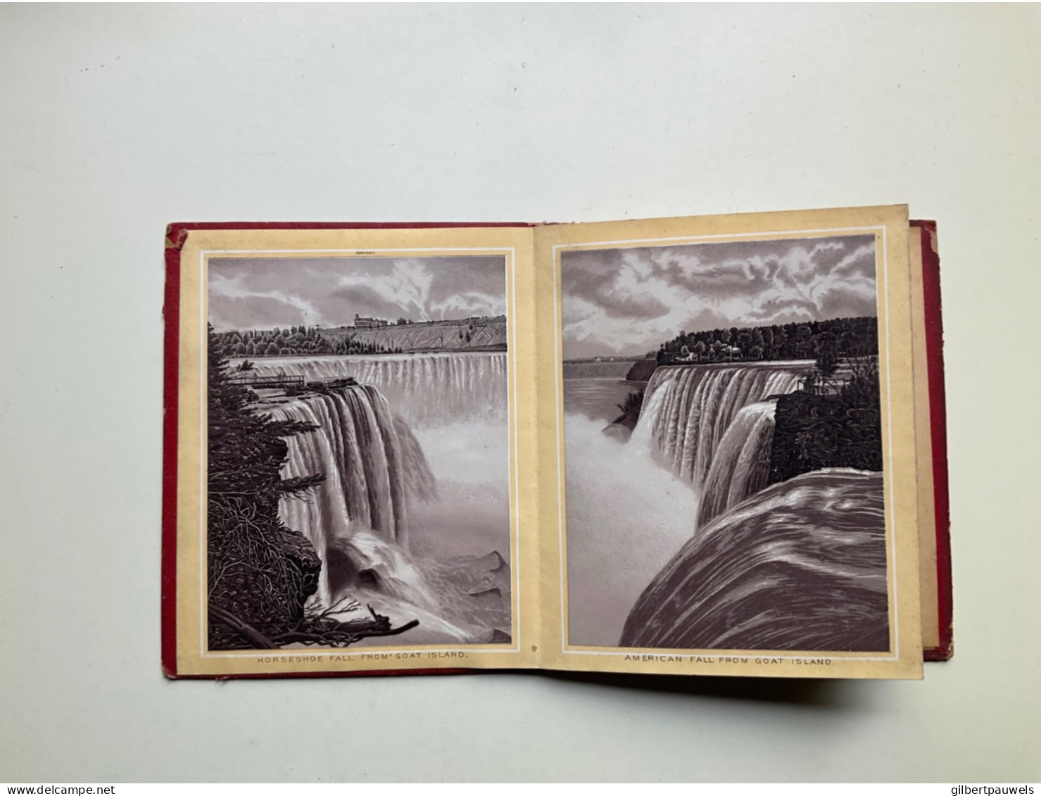 1880 DAVEYS ILLUSTRADED GUIDE TO NIAGARA FALLS - Viajes/Exploración