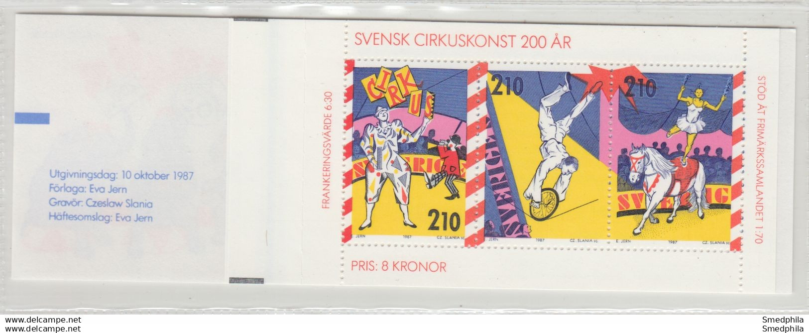 Sweden Booklet 1987 - Facit  379 MNH ** - 1981-..