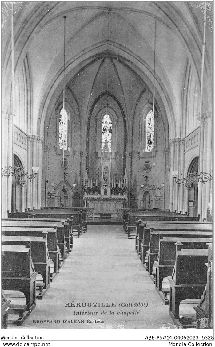 ABEP5-14-0383 - HEROUVILLE - Intérieur De La Chapelle - Herouville Saint Clair