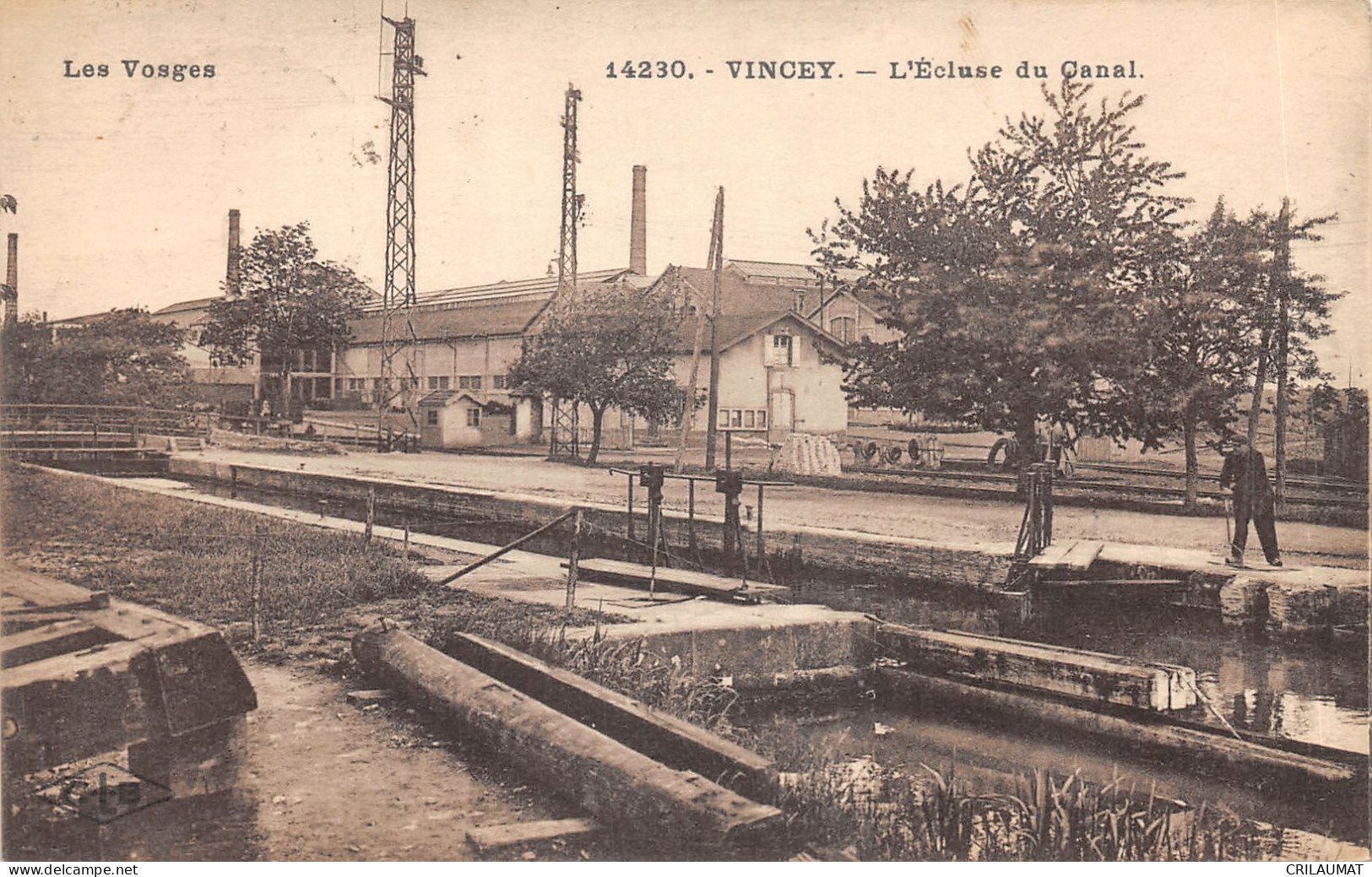 88-VINCEY-L ECLUSE DU CANAL-N°6031-C/0235 - Vincey