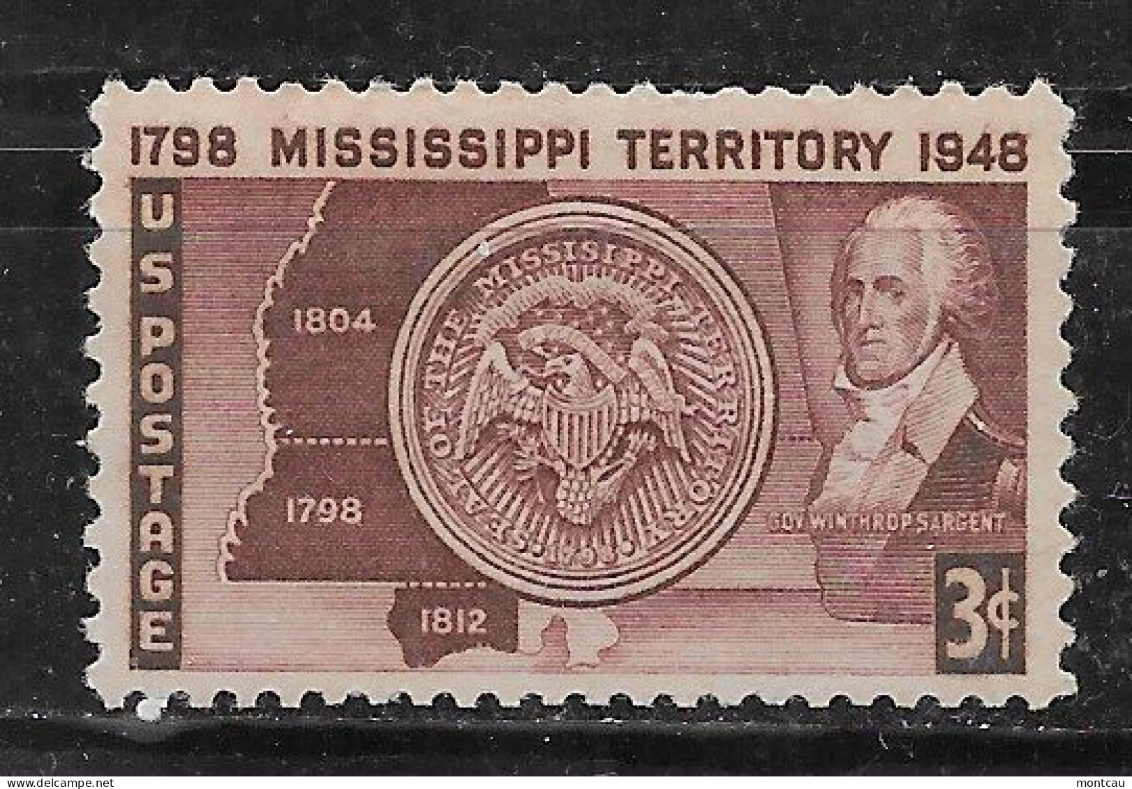 USA 1948.  Mississippi Sc 955  (**) - Nuovi