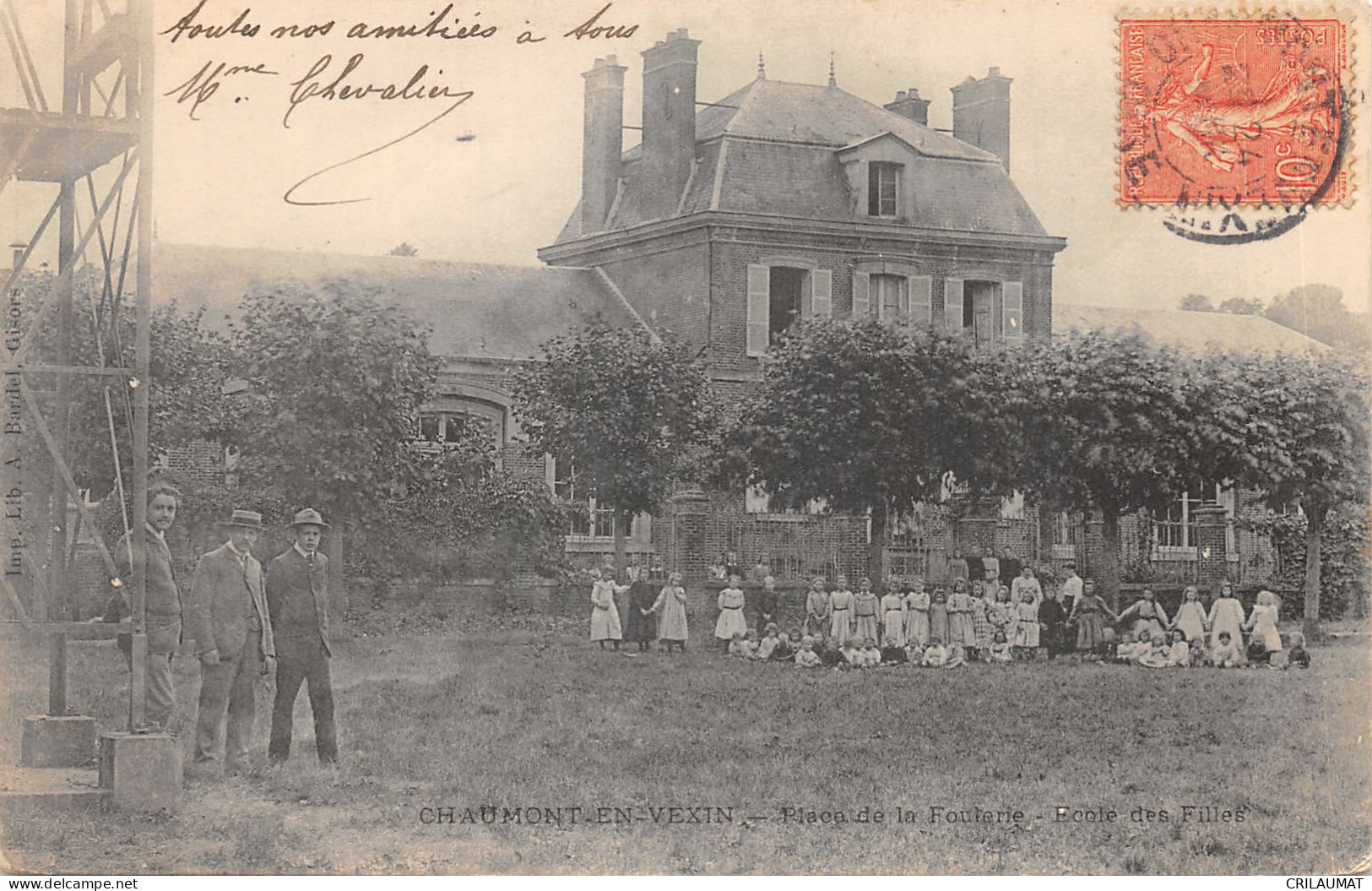 60-CHAUMONT EN VEXIN-N°6038-G/0131 - Chaumont En Vexin