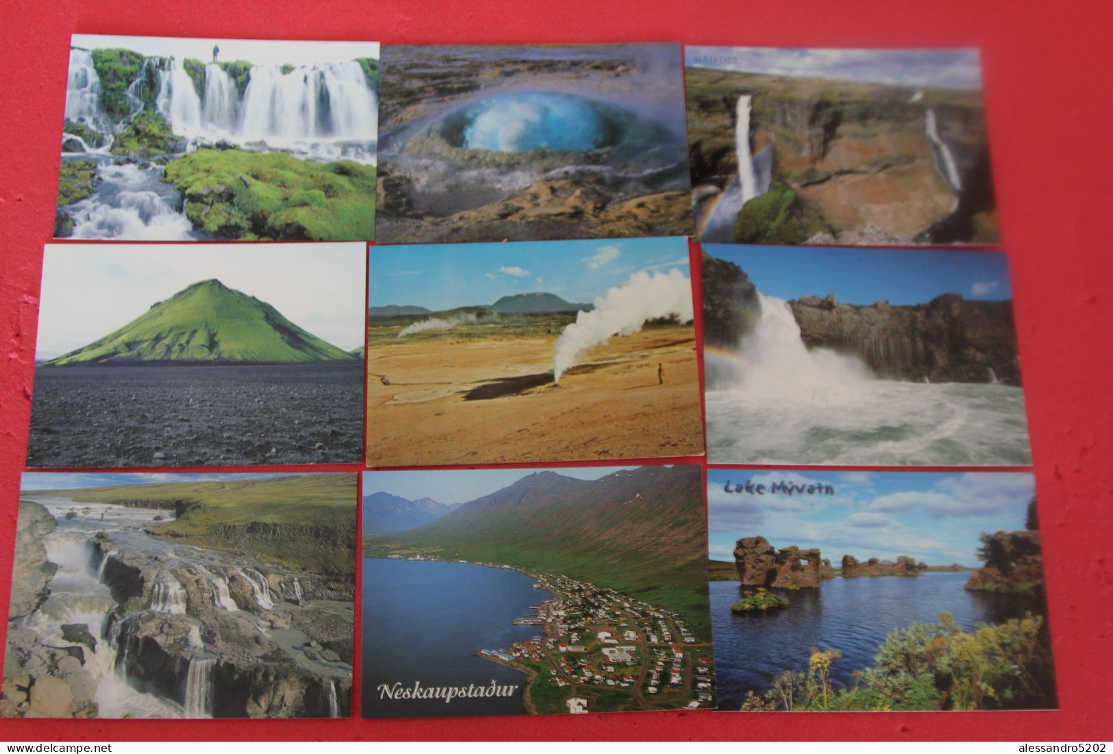 Island Iceland Lot 50 Postcards NV - Iceland