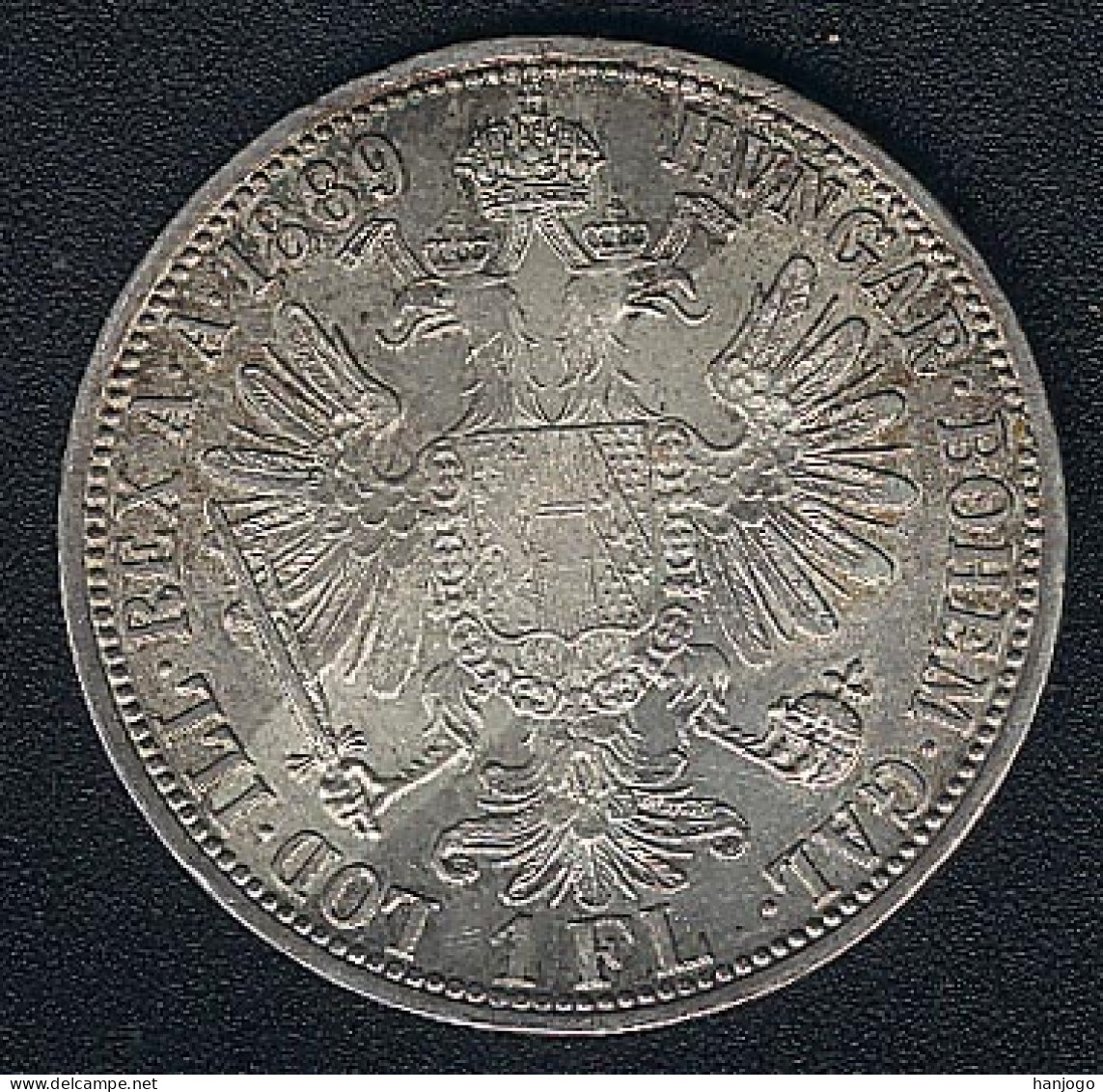 Österreich, 1 Florin 1889, Silber, XF - Oesterreich