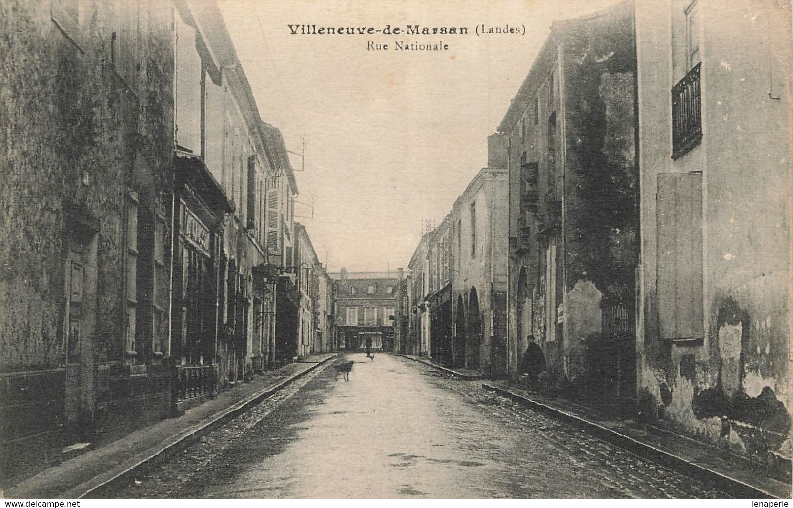 D7131 Villeneuve De Marsan Rue Nationale - Villeneuve De Marsan