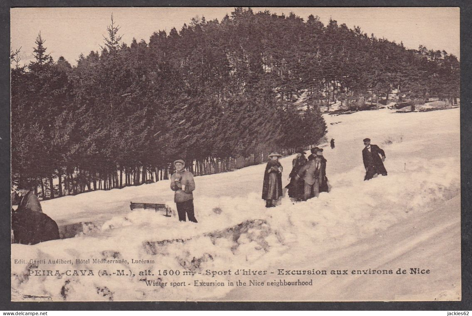 099267/ LUCÉRAM, Peïra-Cava, Sports D'hiver - Lucéram