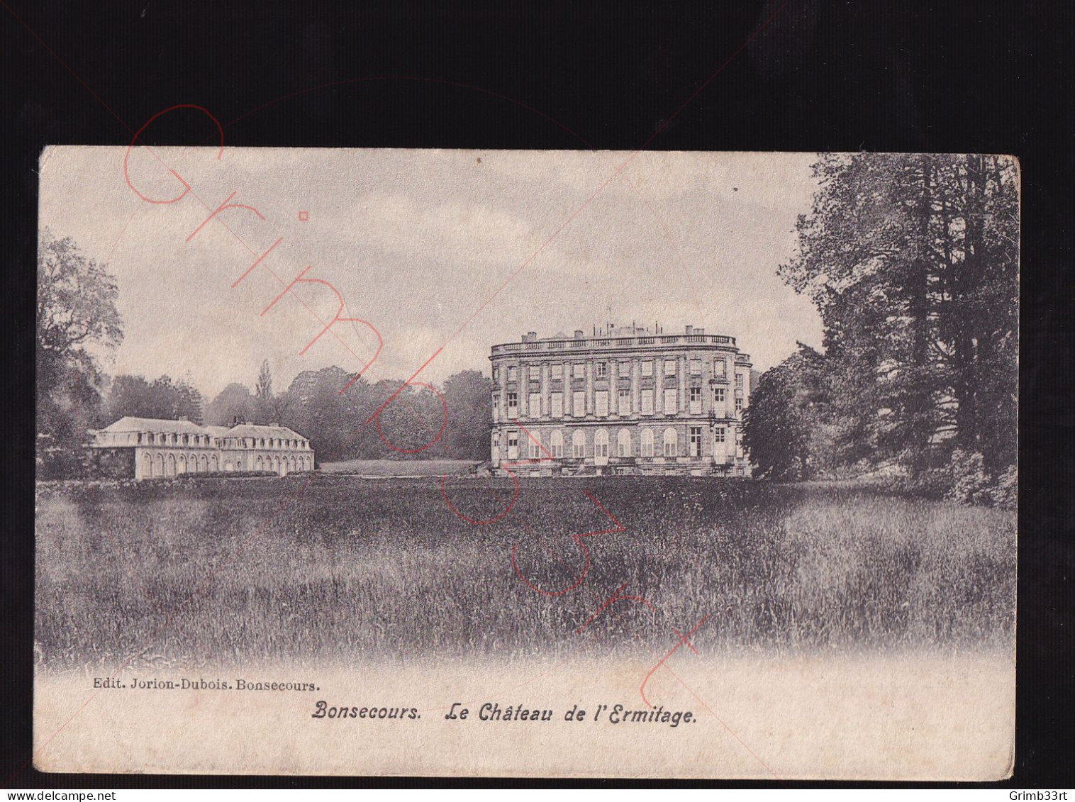 Bonsecours - Le Château De L'Ermitage - Postkaart - Peruwelz