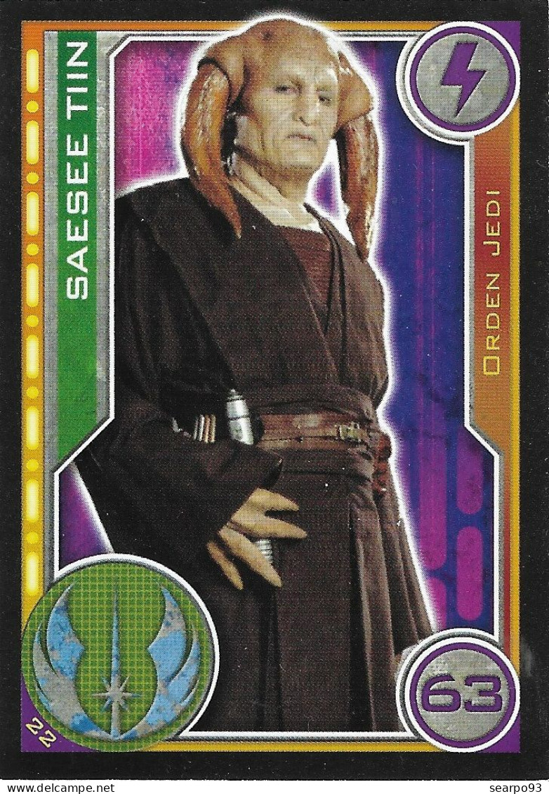 STAR WARS. CARD. ORDEN JETI. SAESEE TIIN - Other & Unclassified