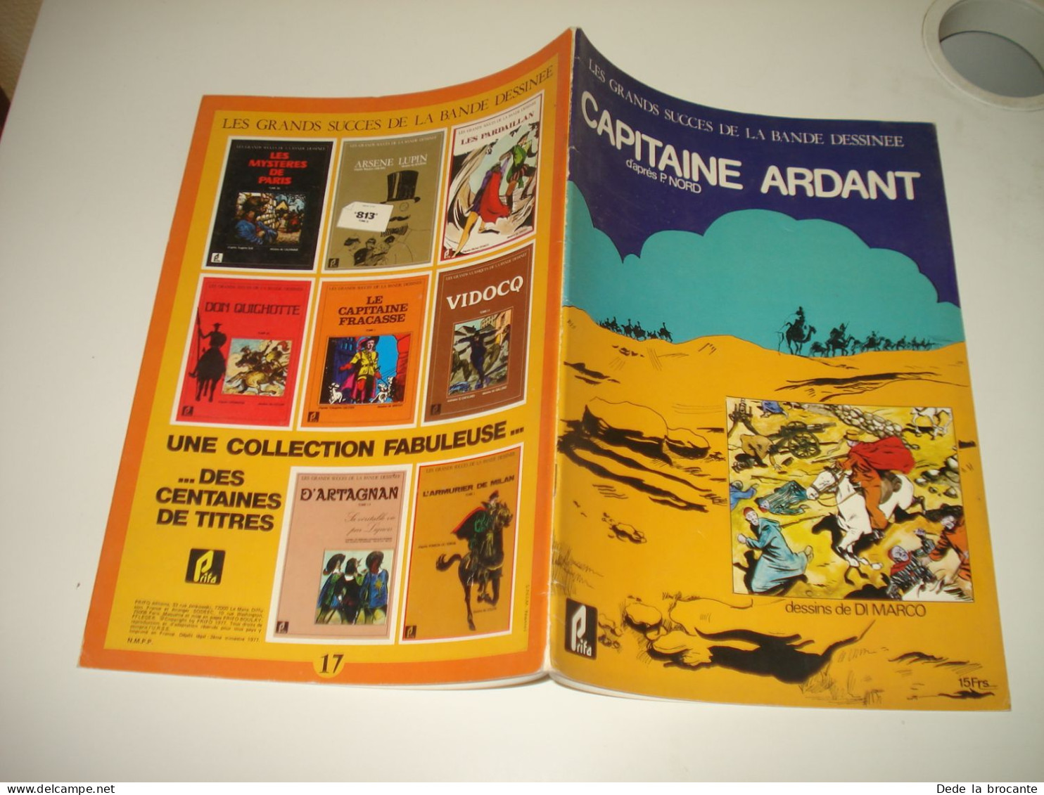 C54 / Grands Succès De La BD " Capitaine Ardant " - EO De 1977 - Chevalier Ardent