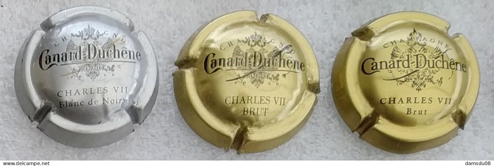 3 Capsules De Champagne Canard Duchene - Canard Duchêne