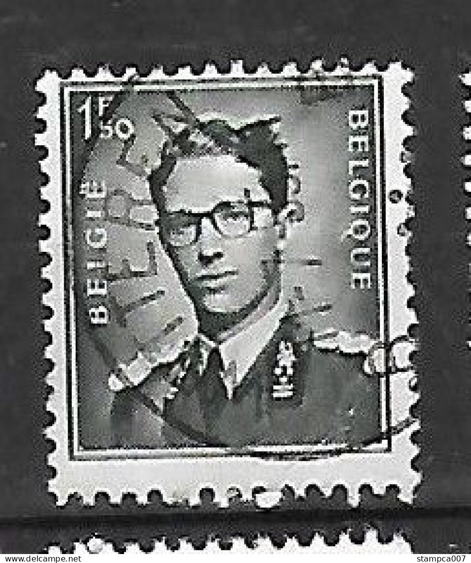 OCB Nr 924 Centrale Stempel Wetteren - King Roi Koning Boudewijn Baudouin - 1953-1972 Glasses