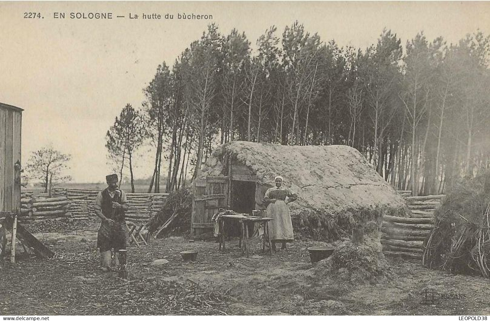 En SOLOGNE La Hutte Du Bucheron - Dun Le Palestel