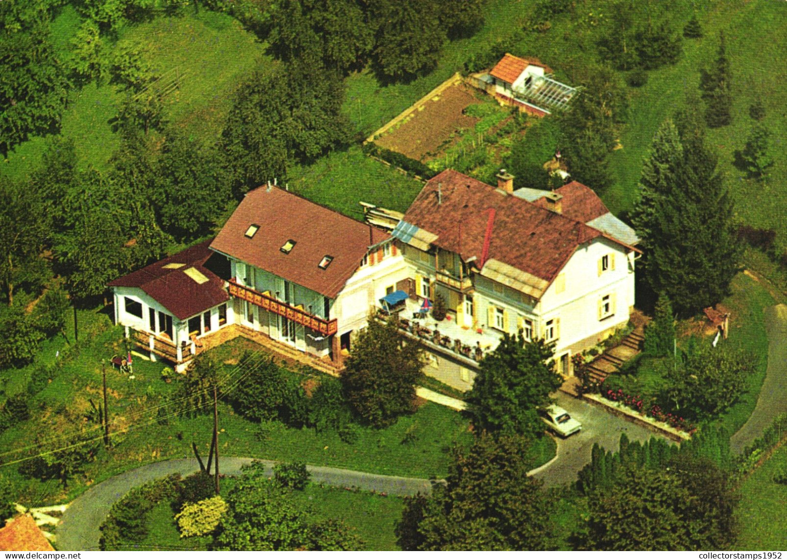 SCHWANBERG, DEUTSCHLANDSBERG, STYRIA, ARCHITECTURE, CAR, AUSTRIA, POSTCARD - Deutschlandsberg