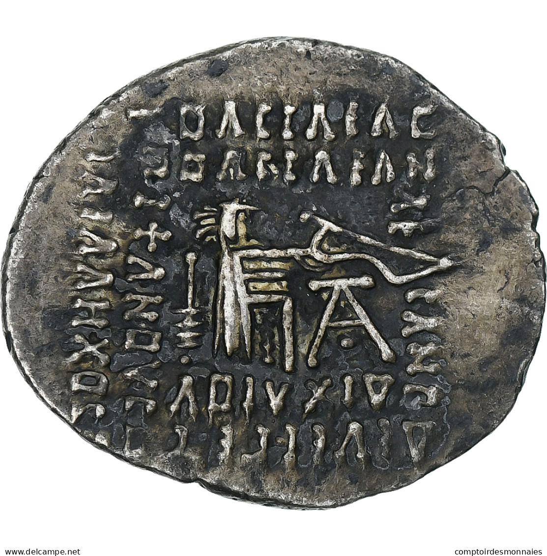 Artabanos III, Drachme, Ca. 10-38, Ecbatane, Argent, TTB+, Sellwood:63.6 - Oosterse Kunst