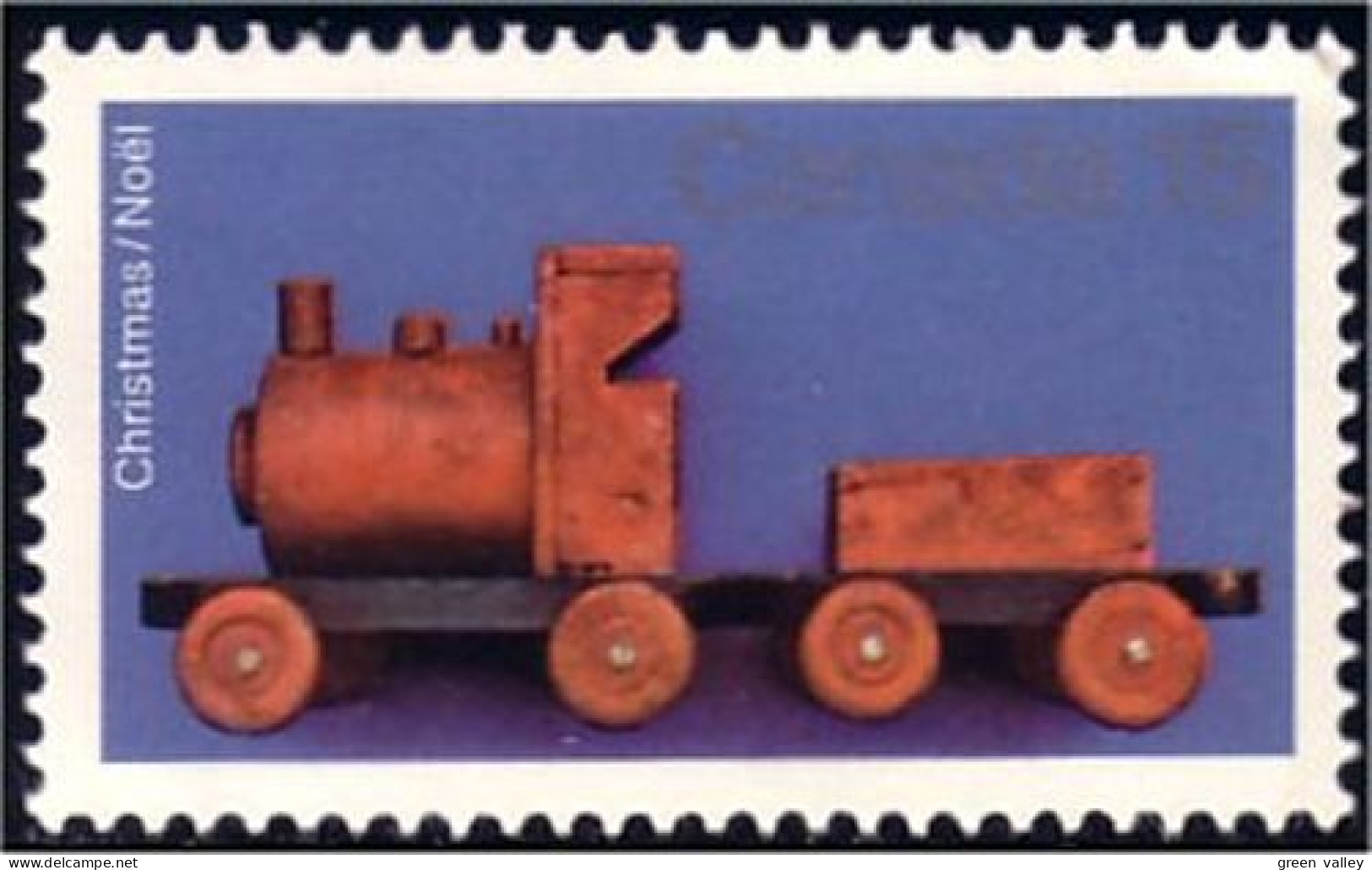 (C08-39b) Canada Jouet Locomotive Train Toy Bois Wooden MNH ** Neuf SC - Non Classés