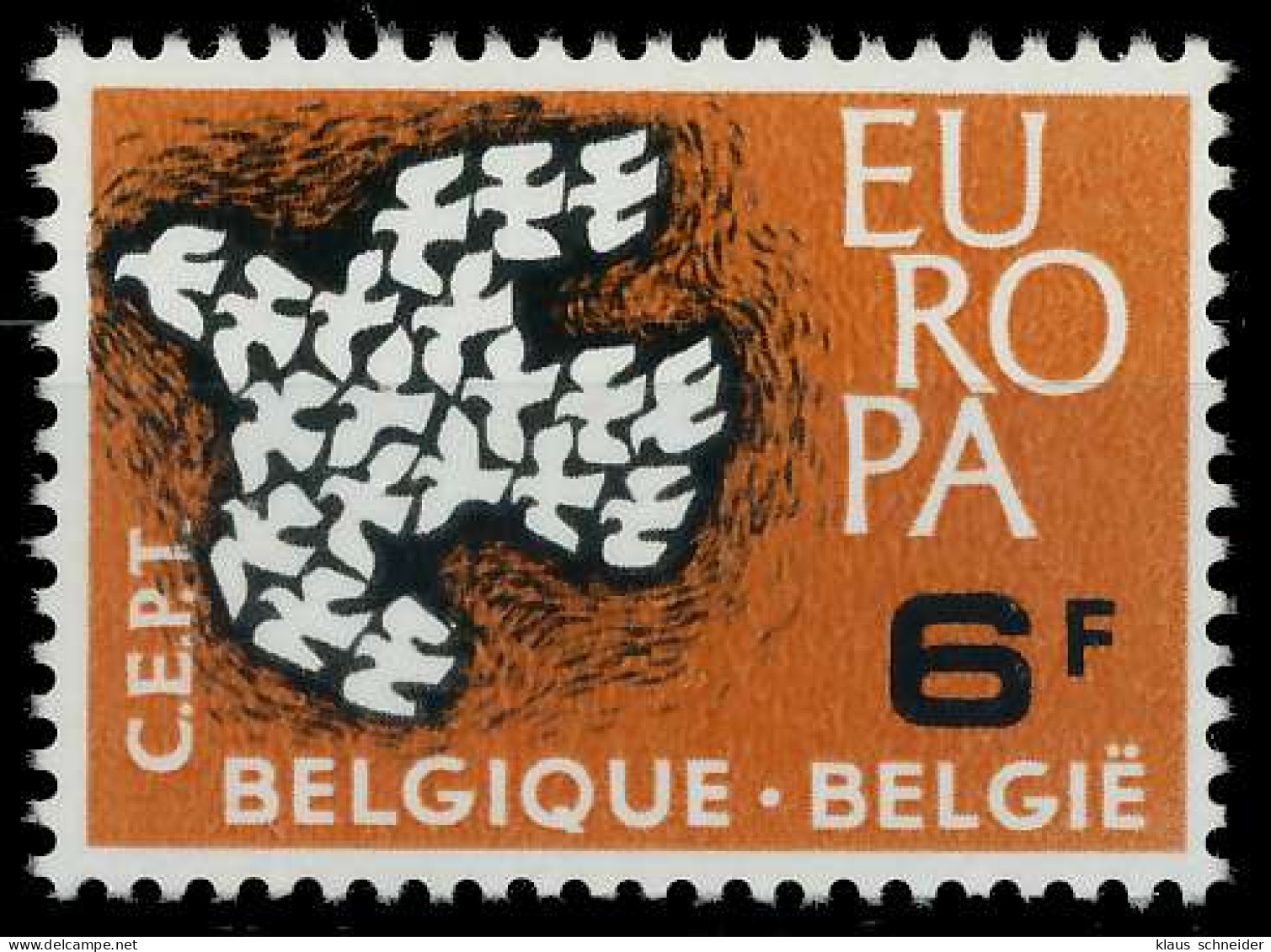 BELGIEN 1961 Nr 1254 Postfrisch SA1D87E - Neufs