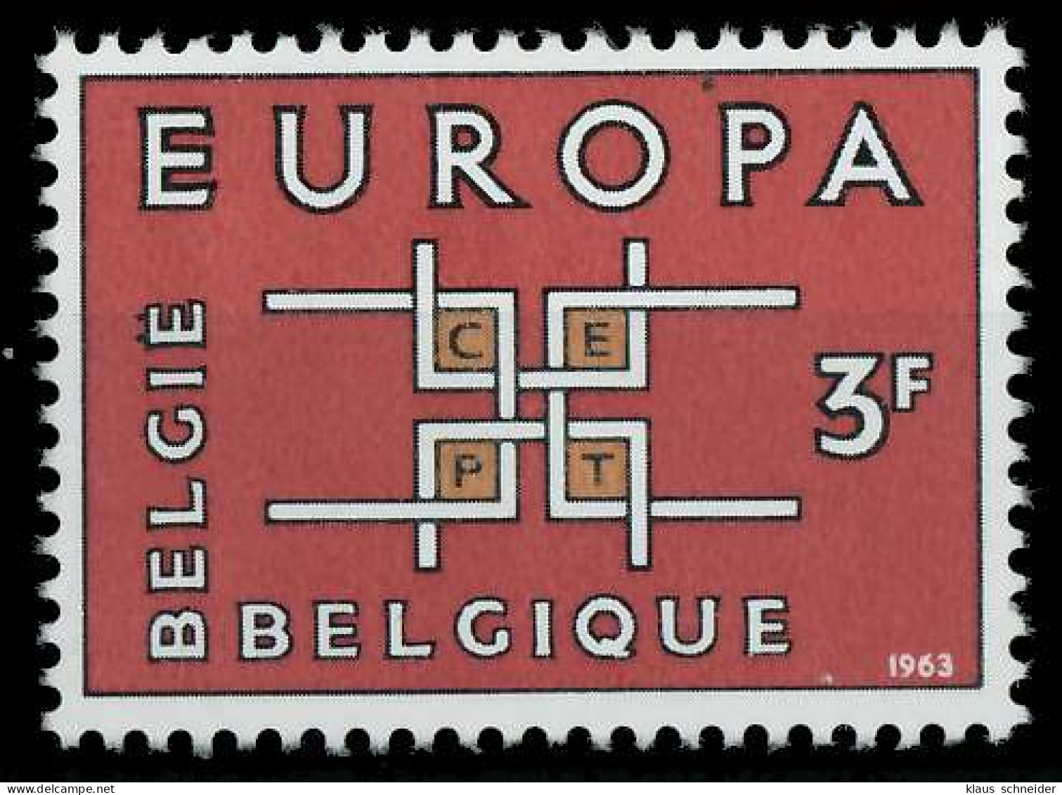 BELGIEN 1963 Nr 1320 Postfrisch SA315D6 - Neufs