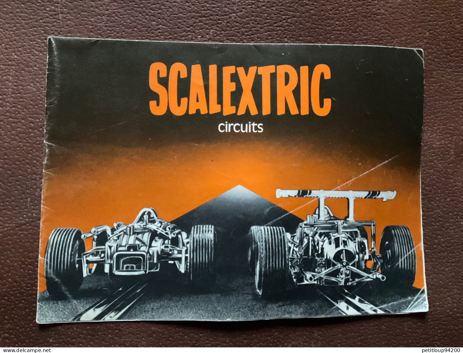 DEPLIANT Circuits SCALEXTRIC Meccano - French