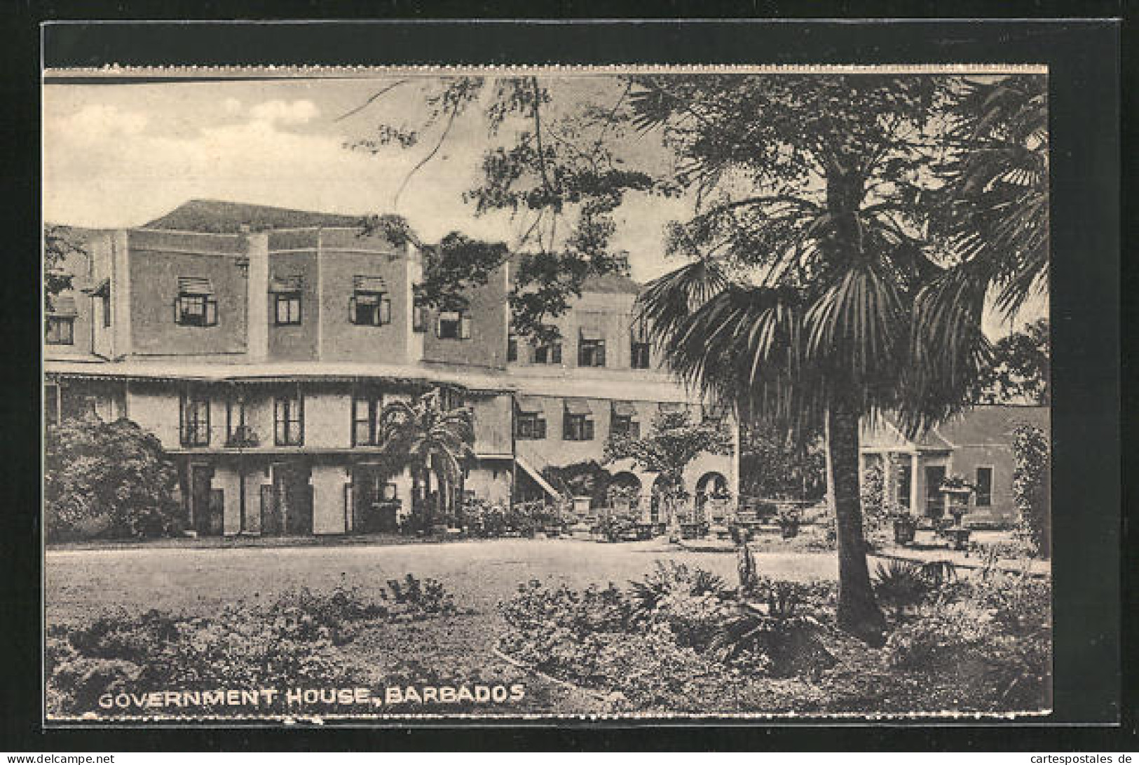 AK Barbados, Government House  - Autres & Non Classés