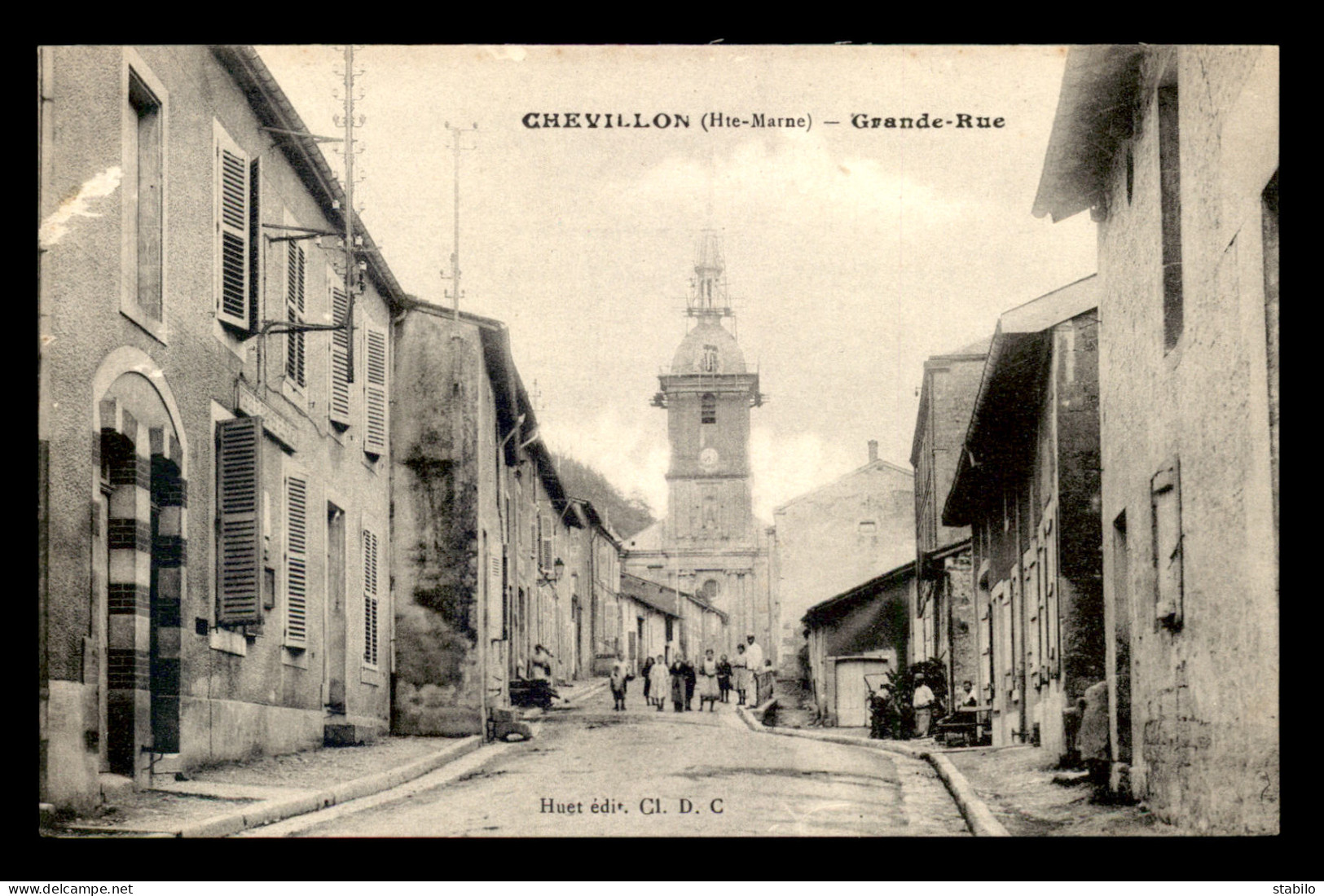 52 - CHEVILLON - GRANDE RUE - Chevillon