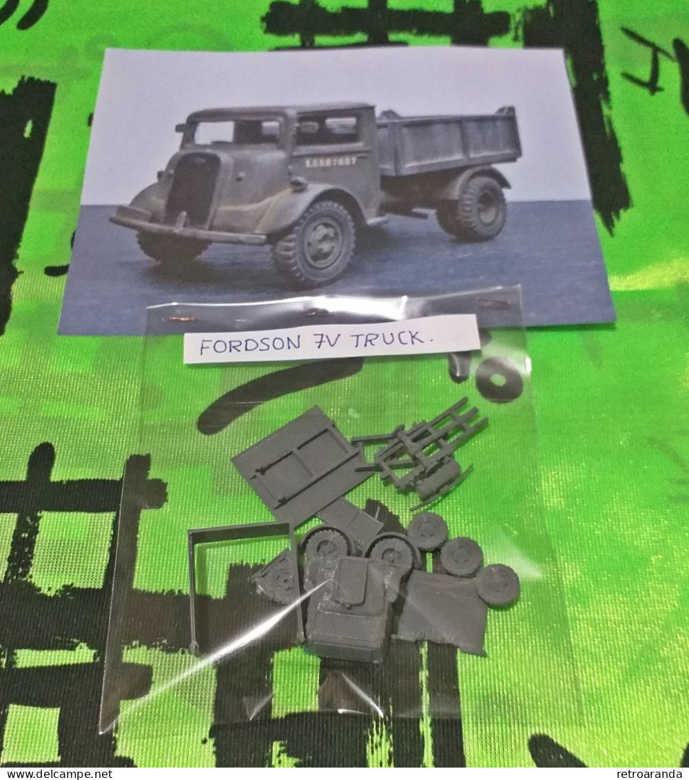 Kit Maqueta Para Montar Y Pintar - Vehículo Militar . Fordson 7v Truck - 1/72. - Military Vehicles