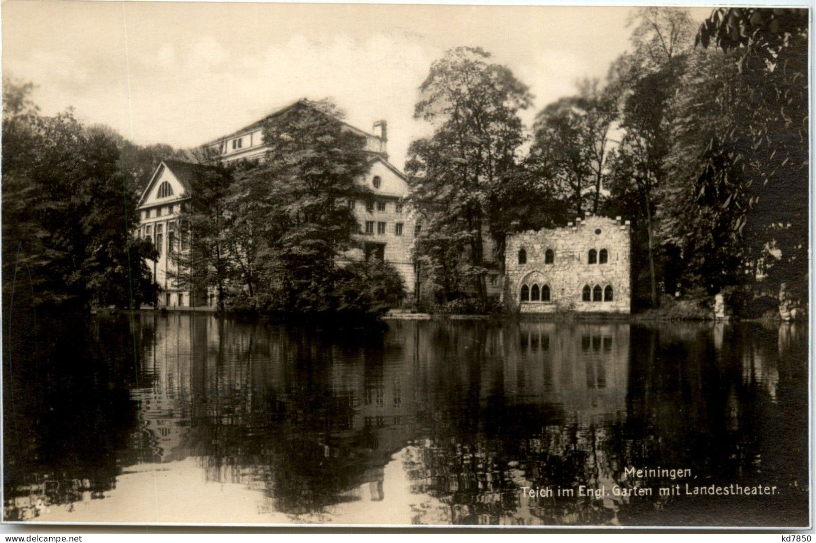 Meiningen - Teich Im Engl. Garten - Meiningen