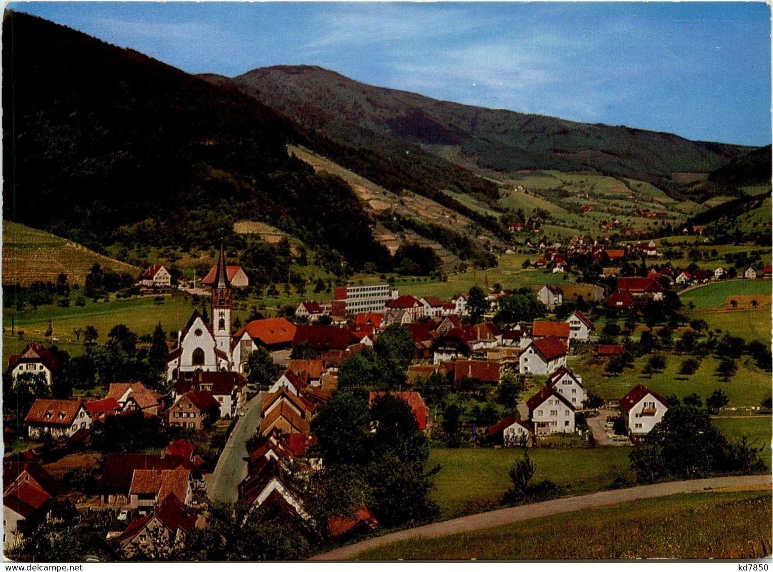 Schwarzwald, Freiburg I.B. Und Div.Orte Mit Umgebung - Glottertal, Weinort - Glottertal