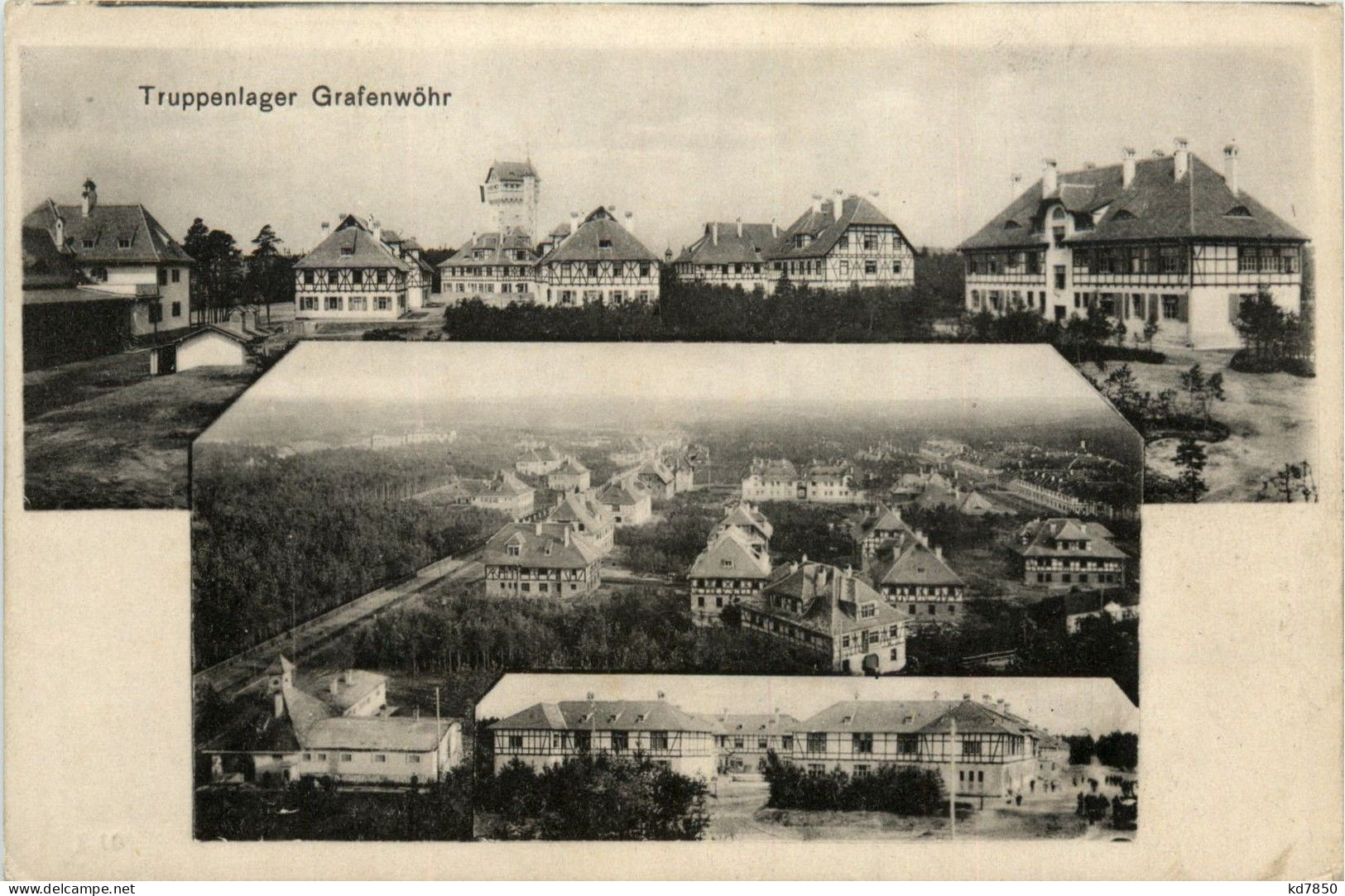 Bayern/Oberpfalz/Grafenwöhr - Truppenübungsplatz, Truppenlager - Grafenwoehr