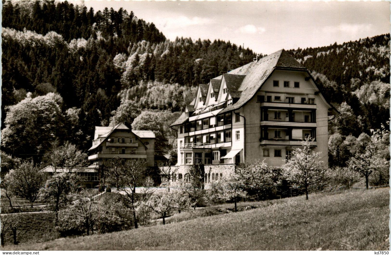 Ba-Wü/Schwarzwald/Freiburg/div.Orte Und Umgebung - Sanatorium Glotterbad, Oberglottertal - Glottertal