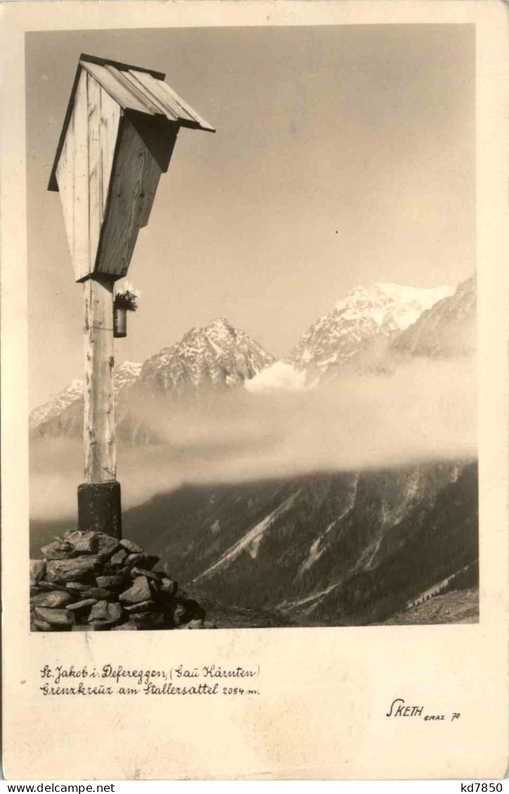 St. Jakob, Grenzkreuz Am Stollensattel - Lienz