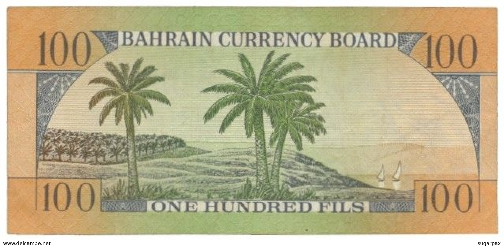 Bahrain - 100 Fils - L. 1964 - Pick 1 - Bahrain Currency Board - Bahreïn