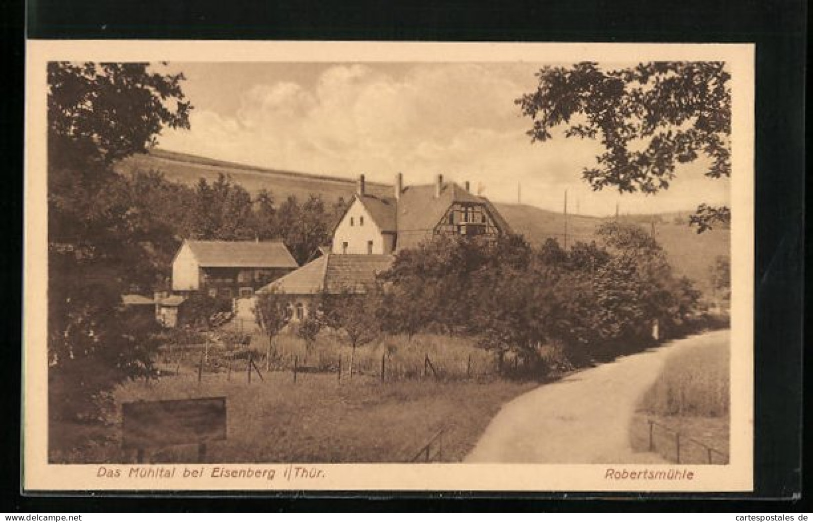 AK Eisenberg I. Thür., Robertsmühle Im Mühltal  - Eisenberg