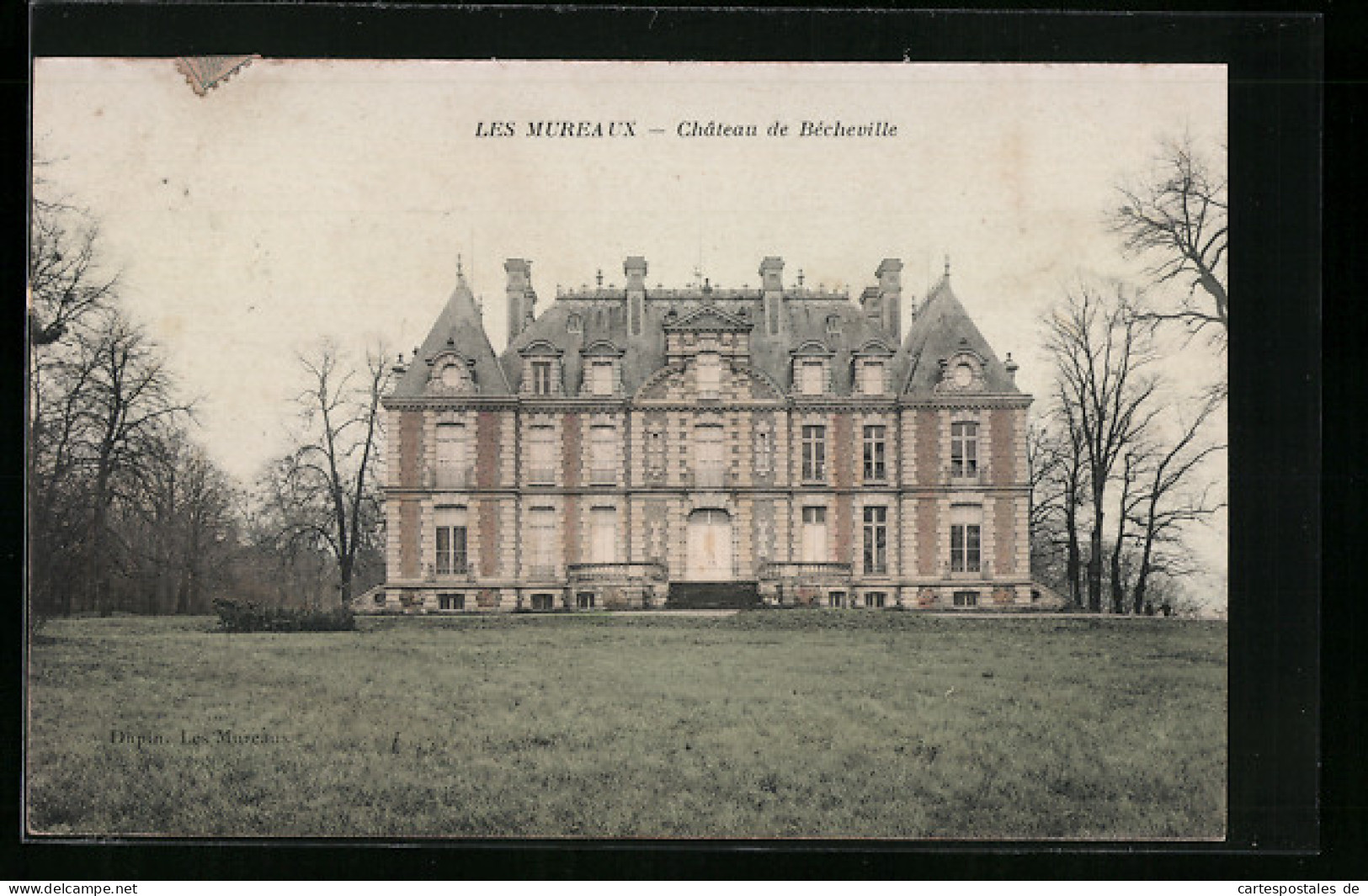 CPA Les Mureaux, Château De Bécheville  - Les Mureaux