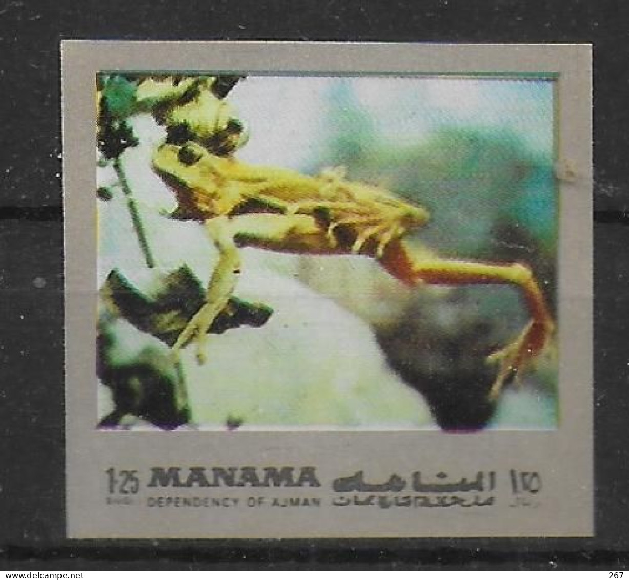 MANAMA   N°   * *   NON DENTELE  Grenouille - Kikkers