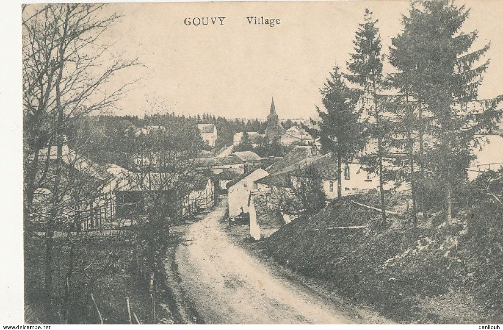 Belgique  GOUVY   Le Village - Gouvy