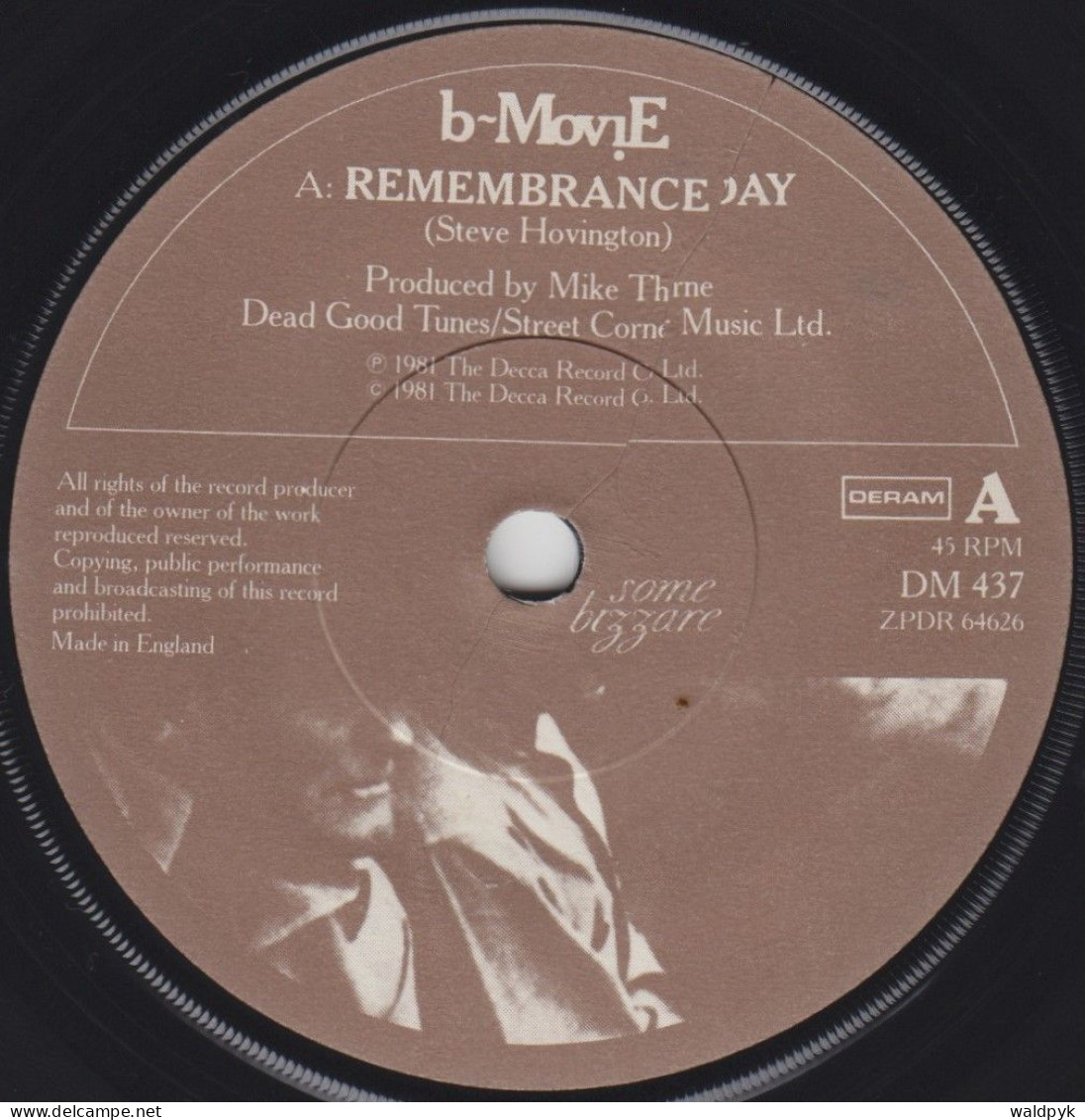 B-MOVIE - Remembrance Day - Sonstige - Englische Musik